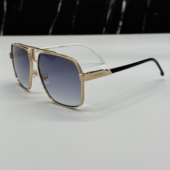 NEW CARRERA 1055/S J5G08 PILOTE GOLD/BLUE UNISEX SUNGLASSES CARRERA - Picture 7 of 9